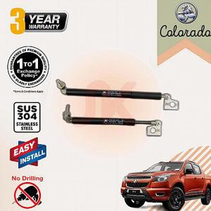 HOLDEN COLORADO RG 2012-2020 TAILGATE STRUT ASSIST KIT (WITH FACTORY TAILGATE WIRE CABLES)