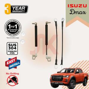 ISUZU D-MAX 2012-2020 TAILGATE STRUT ASSIST KIT